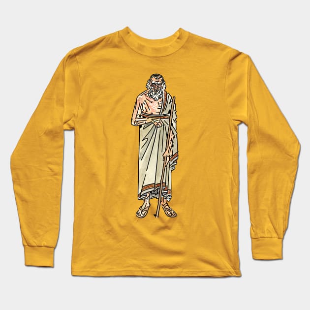 Homer Long Sleeve T-Shirt by Chris_